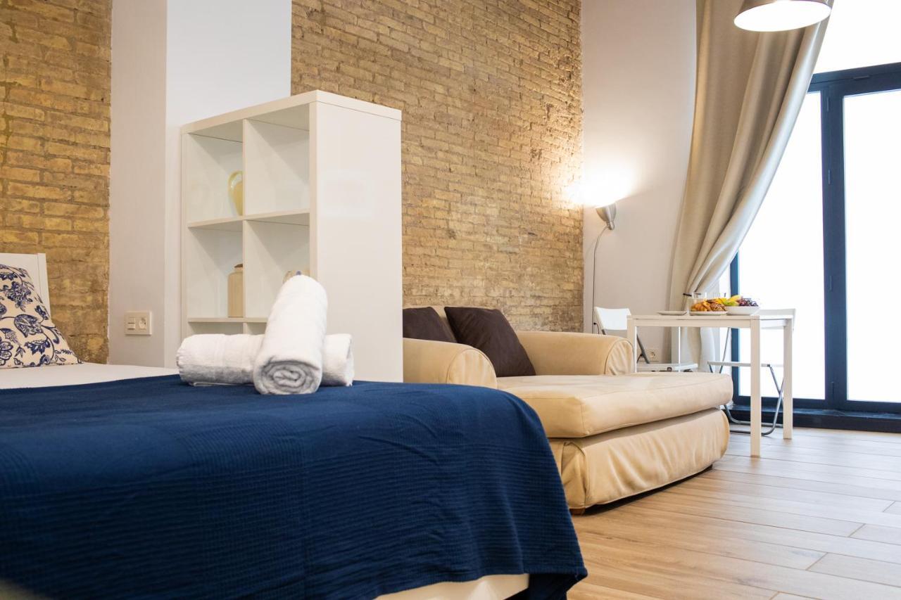 Florit Flats - Cozy Loft By The Central Market Valencia Exterior foto